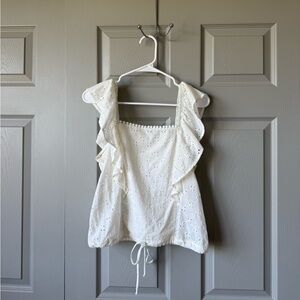 Altar'd State Flutter Sleeve Tank // Size Medium // Lightly worn